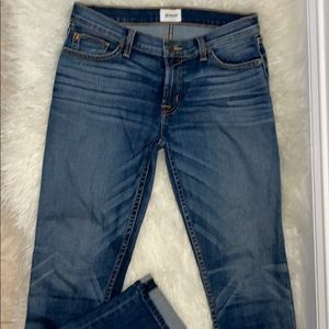 Hudson size 27 cuffed ankle denim